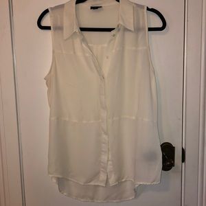 Mossimo off White sleeveless top size Lg